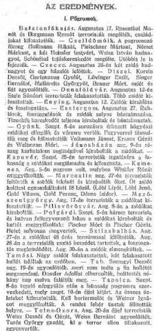 Részlet a A Friedrich-kormány működése.” c. cikkből (Forrás: Egyenlőség, 1919. 11. 02., 2. o.)
